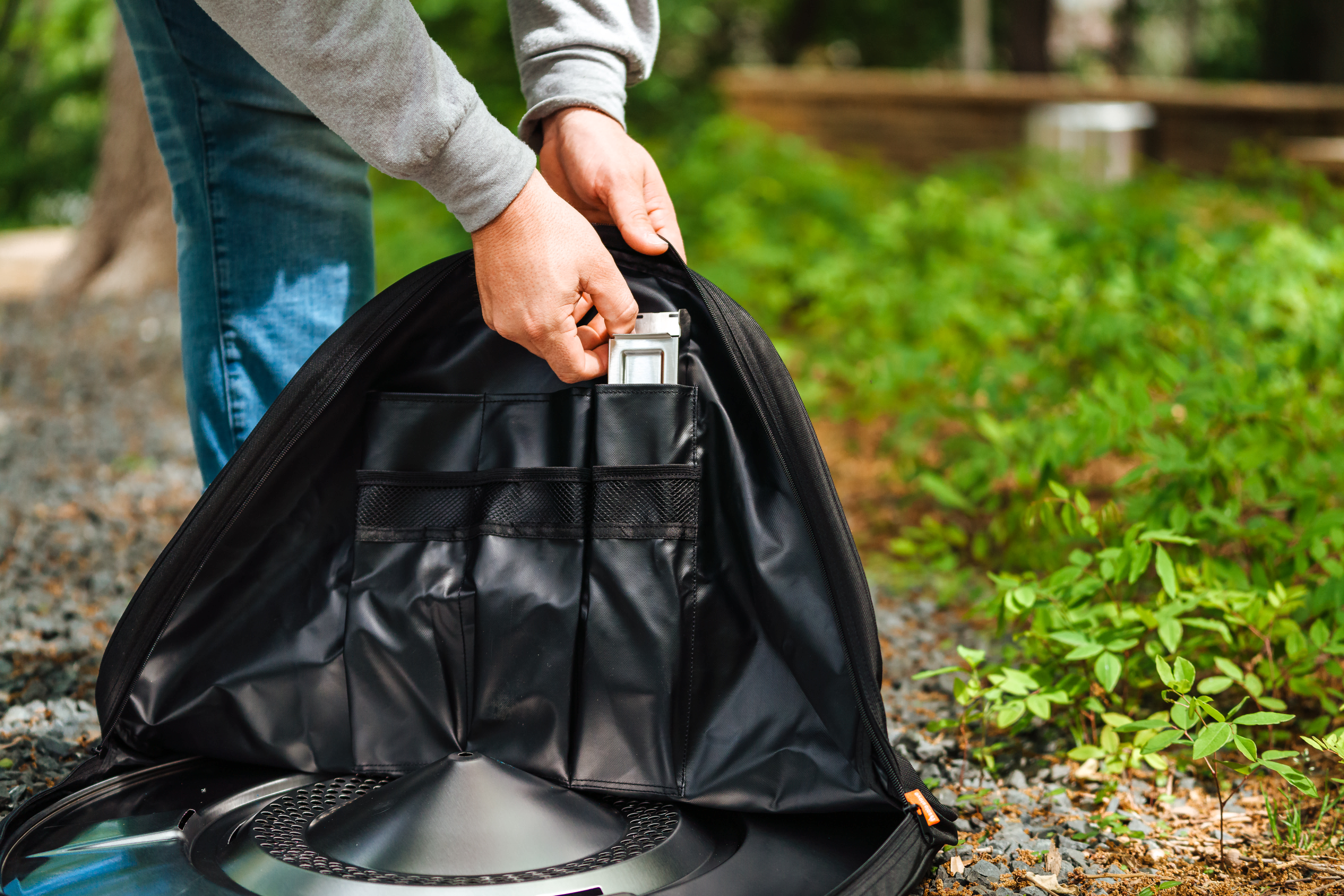 Fire Pit Heat Deflector Carry Bag