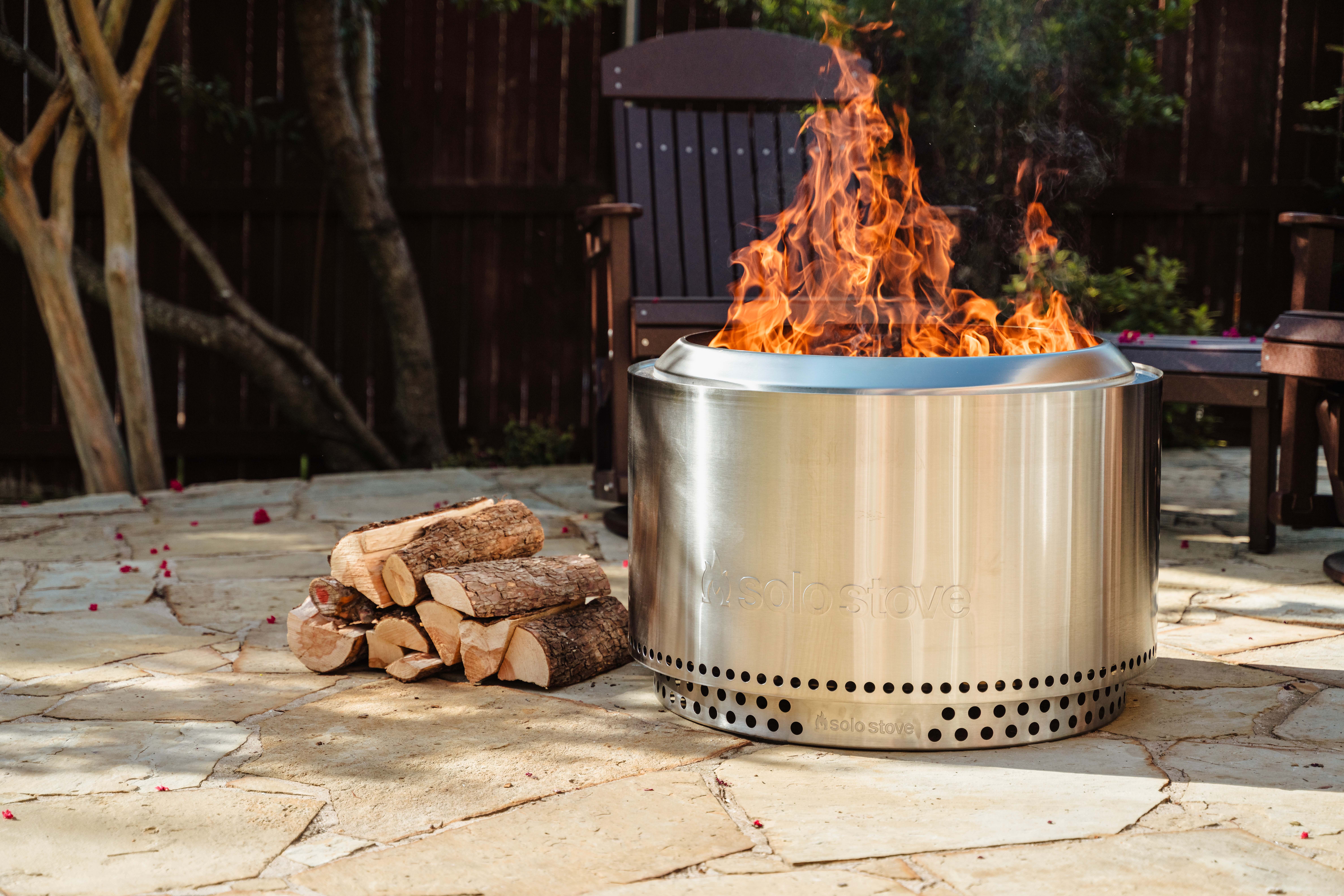 Ranger 15" Fire Pit + Stand Bundle