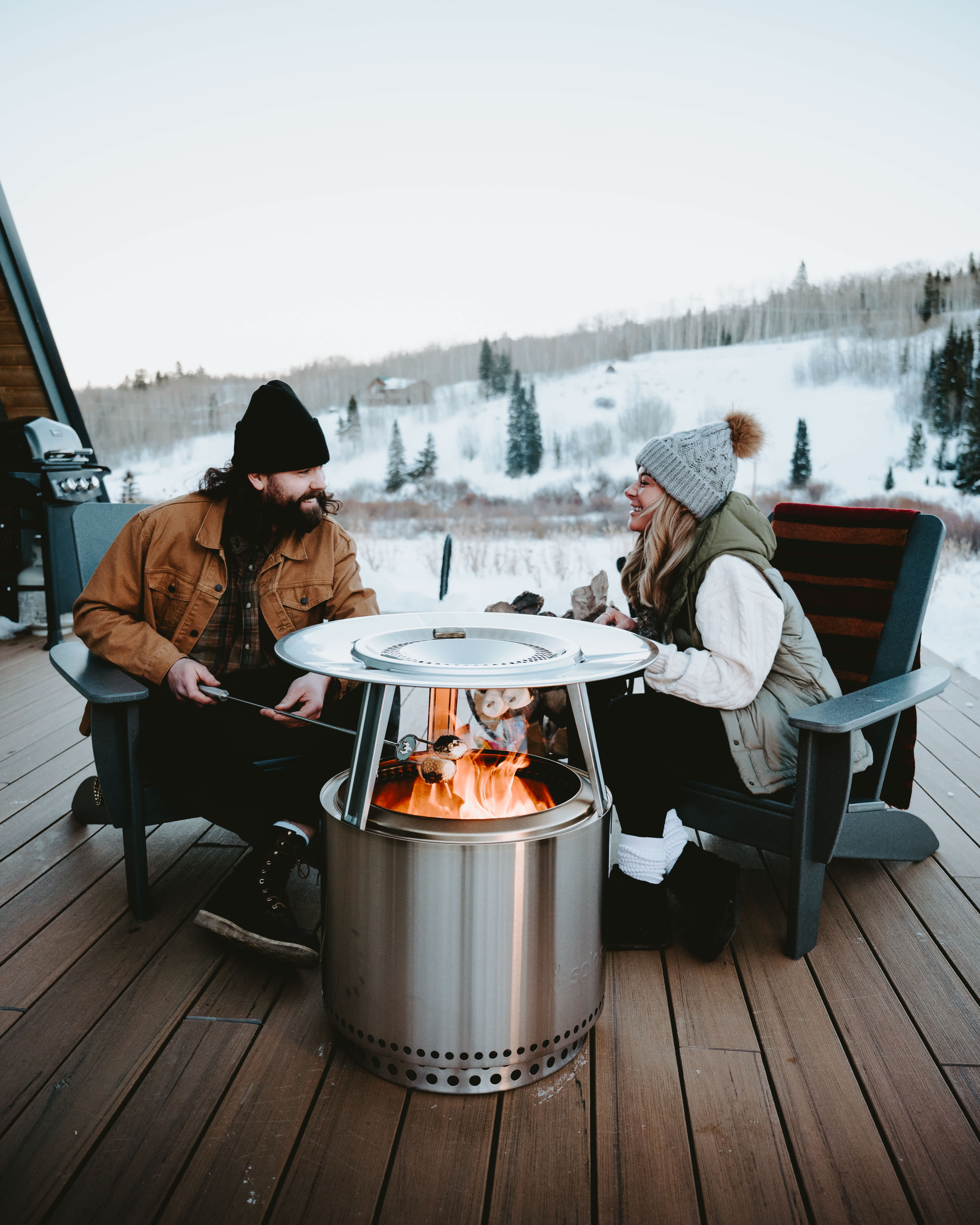 Fire Pit Heat Deflector