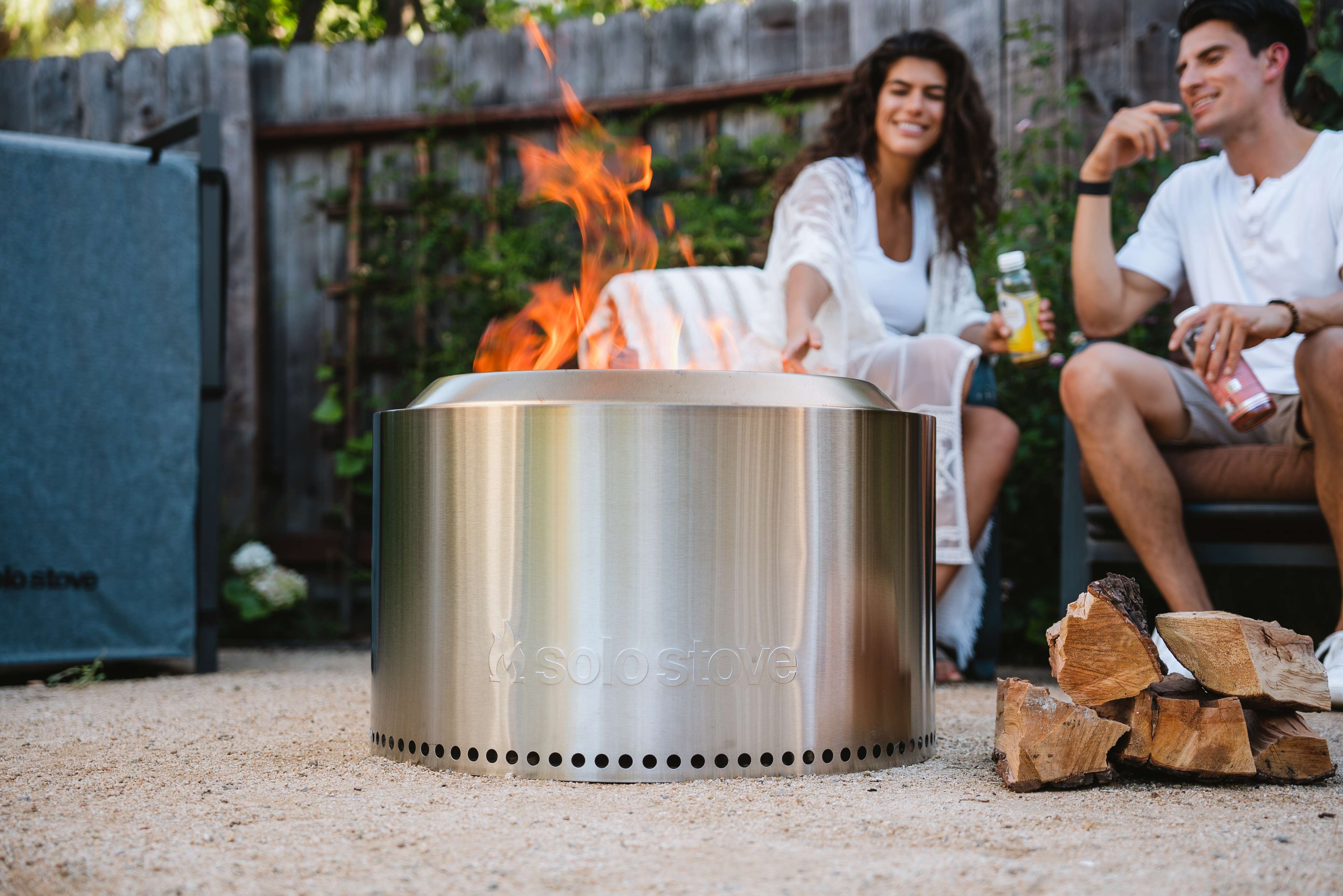 Ranger 15" Fire Pit + Surround Lite Bundle