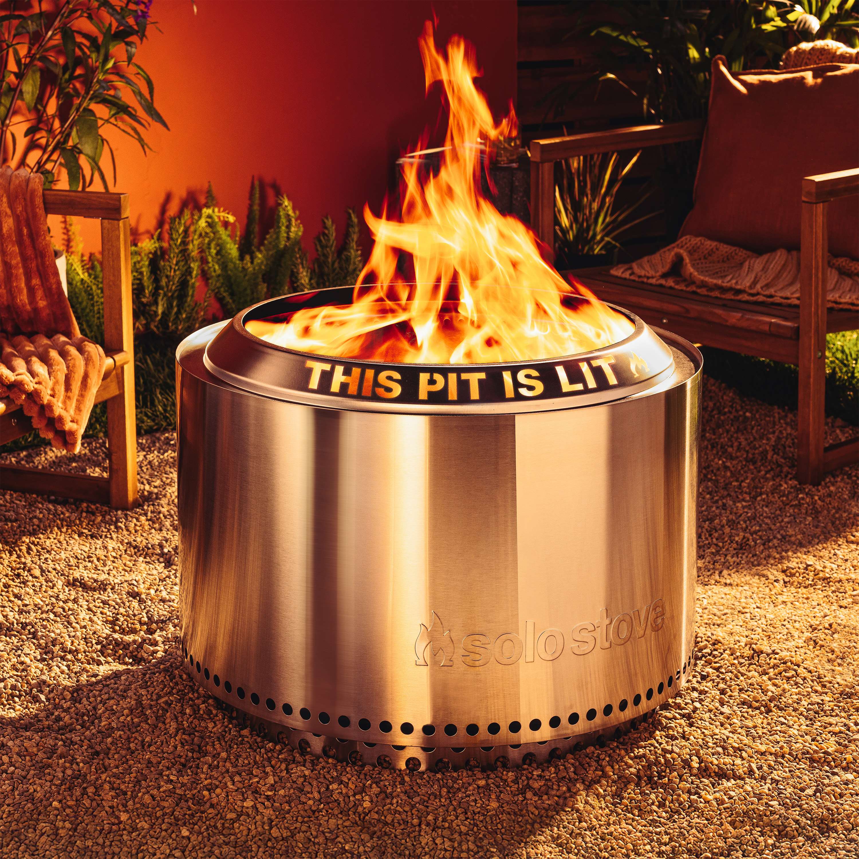 Limited-Edition Fire Pit Flame Ring