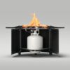 Infinity Flame Propane Fire Pit + Surround Surface