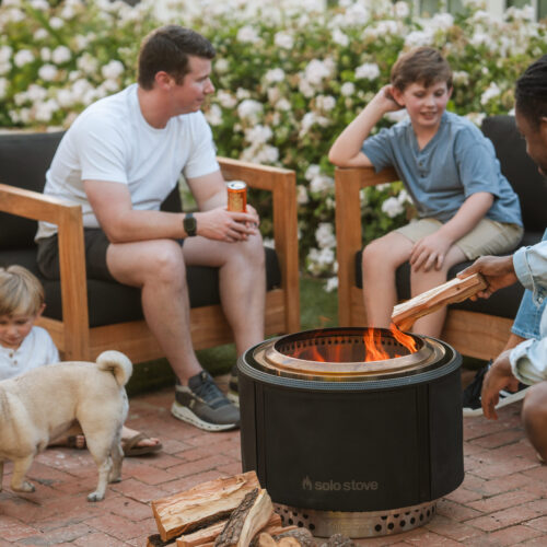 Ranger 15" Fire Pit + Surround Lite Bundle