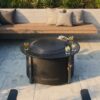 Infinity Flame Propane Fire Pit + Surround Surface