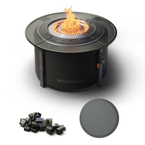 Infinity Flame Propane Fire Pit + Surround Surface