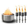 Summit 27" Fire Pit + Torches Bundle