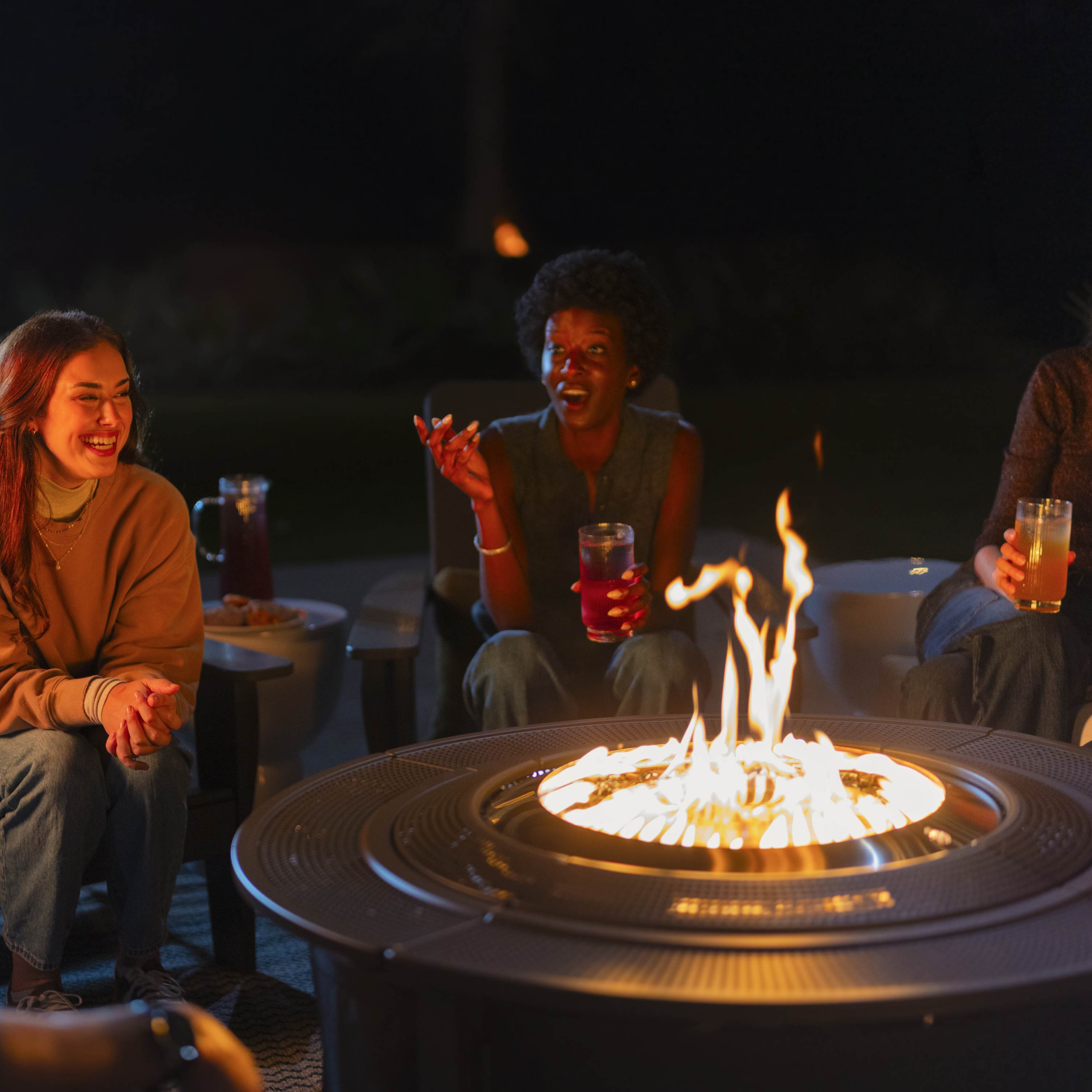 Infinity Flame Propane Fire Pit